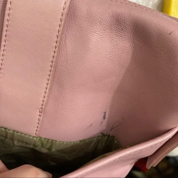 Coach pink leather soho two way crossbody messenger bag - Picture 15 of 16